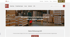 Desktop Screenshot of hans-schourup.dk